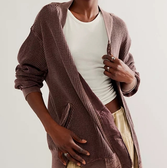 Free People Sweaters - FP One Lupe Bomber Cardigan.